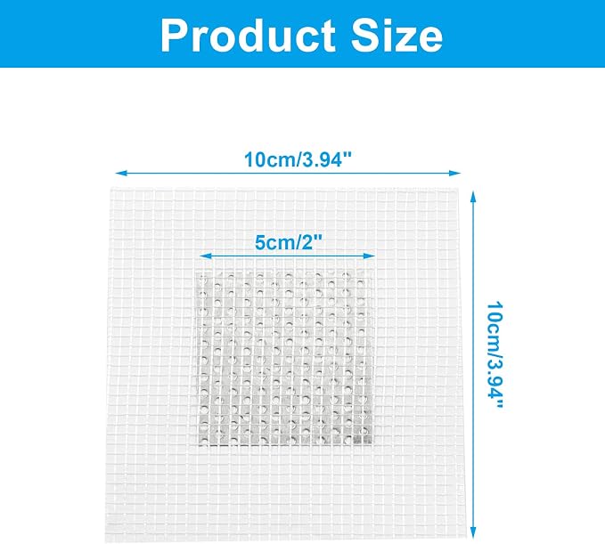 2 x 2 Inch Drywall Repair Patch, Dry Wall Patch Kits, Wall Hole Repair Kit - Image 3
