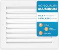 Rustproof 10 x 8 Inch Aluminum Vent Cover – Quiet Return Air Grille by Air360