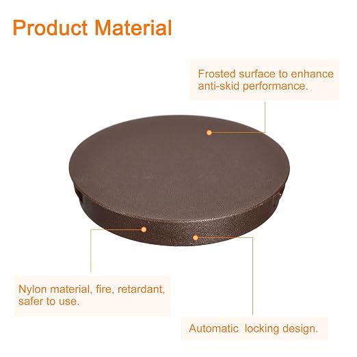 uxcell 60mm/2.36" Plastic Hole Plugs - Image 3