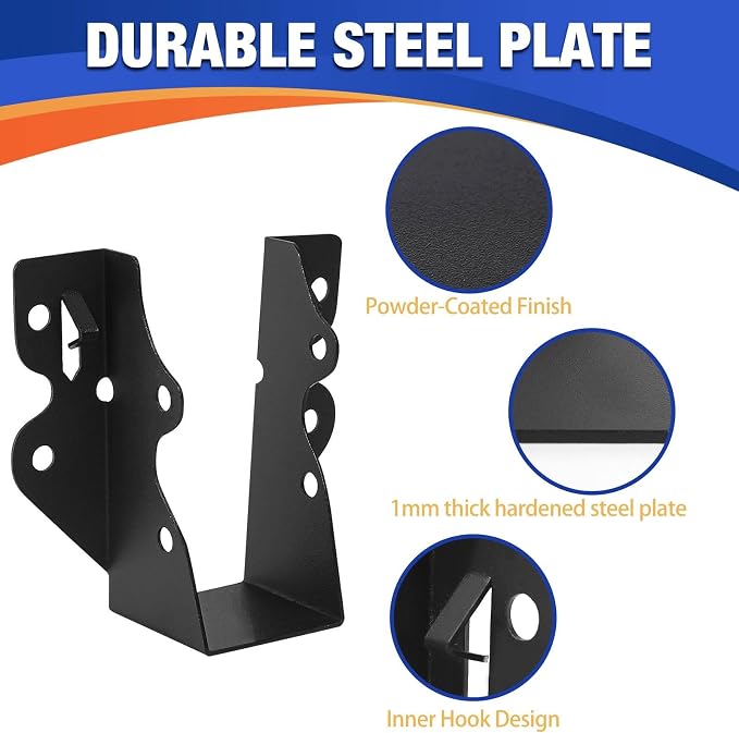 24PCS 2x4 Joist Hanger, Joist Bracket, Hurricane Ties - Image 4