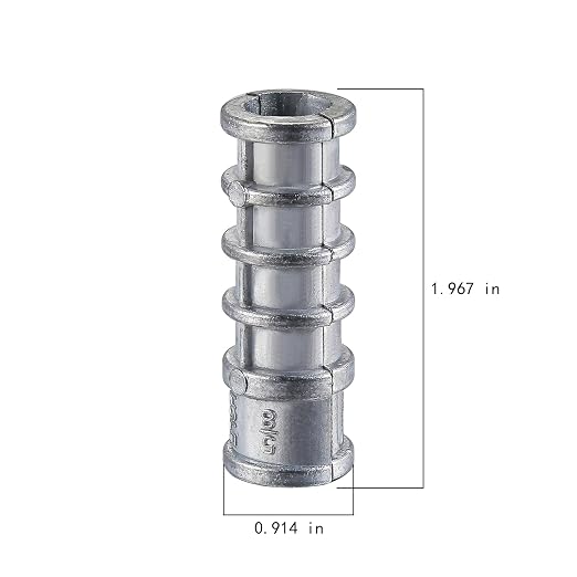Wensilon 5/8 * 2 Lag Shield Anchor Long Zinc Alloy Bolts Concrete Anchors - Image 2