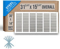 Fits 30x14 Duct Opening | Steel Return Air Grille by Handua | Vent Cover Grill by Handua