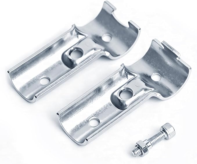 8 Sets T Pipe Connectors Tee Clamps, Fits 1" EMT Conduit | - Image 4
