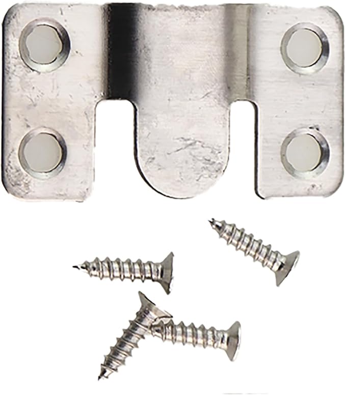 4 Pairs 54x30mm Stainless Steel Interlocking Flush Mount Bracket Heavy Duty - Image 3