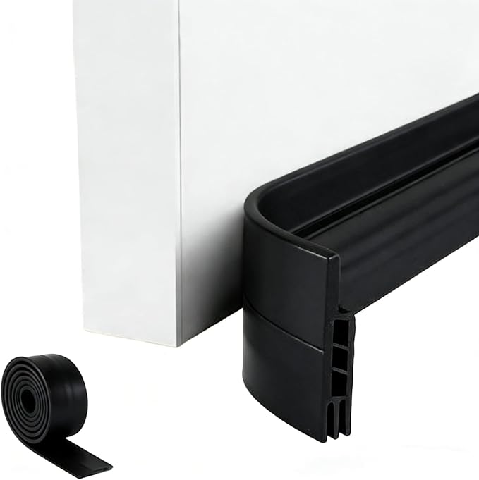 Premium Adjustable Door Draft Stopper by v+cool+livat