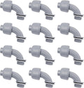 3/4 inch Liquid Tight Connector 90 Degree PVC Flexible Conduit Connector by Wocloer