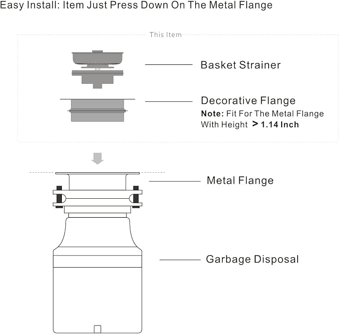 GZILA Garbage Disposal Drain Strainer and Stopper - Image 6