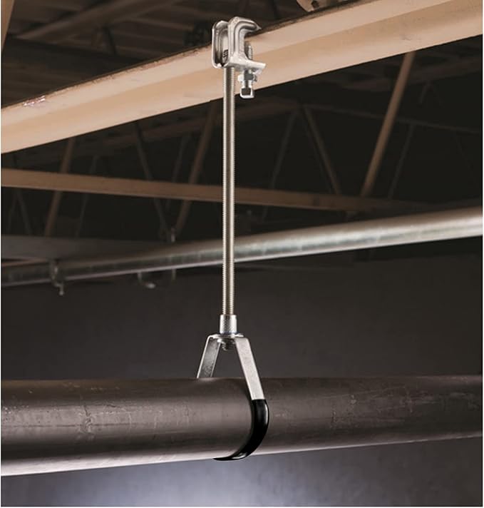 Highcraft ITS-Q06 Swivel Loop Pipe Hanger, Plastic Coated Steel, 6 in. - Image 5