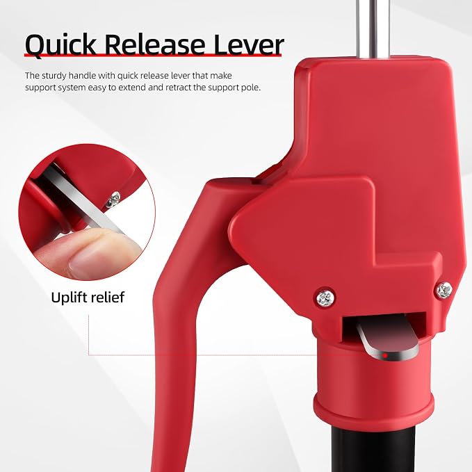 Cabinet Jack Support Pole, Telescopic Third Hand Tools - Image 4