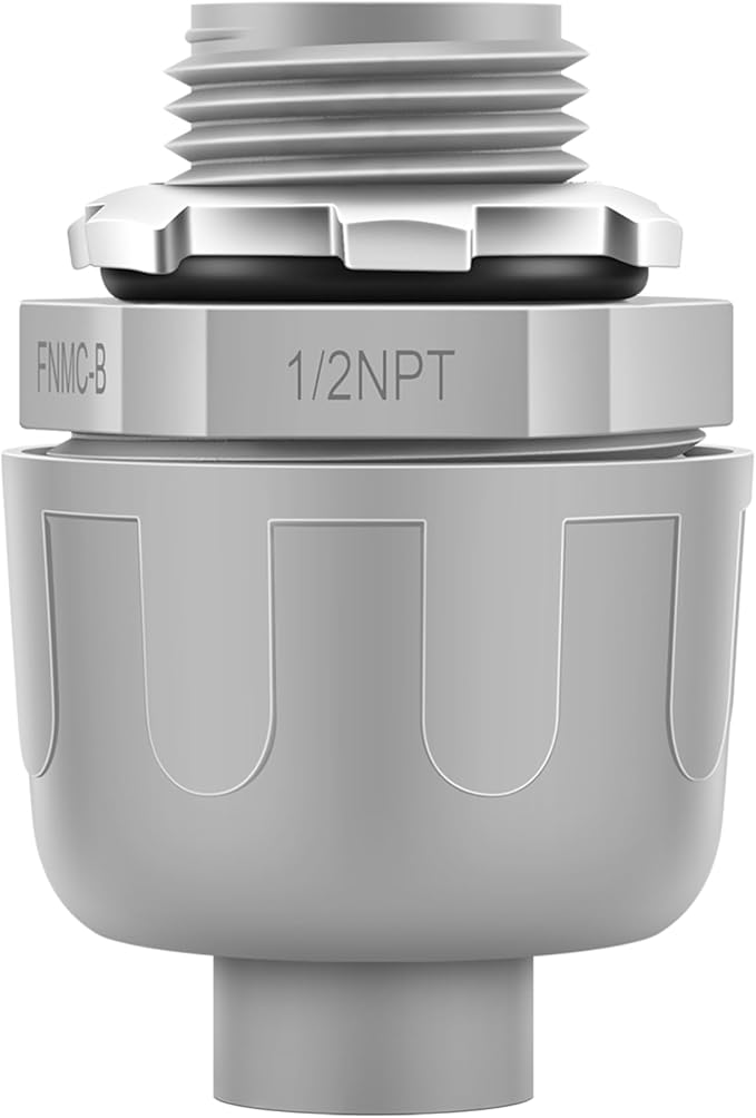 30 PCS 1/2" Liquid Tight Connector NPT Non-Metallic - Image 7