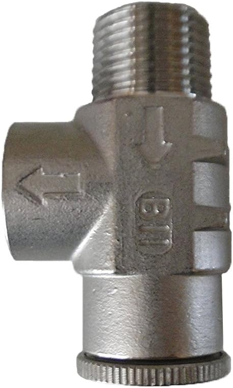 STAINLESS STEEL 3/4" 100 psi PRESSURE RELIEF VALVE by BOSHART