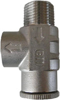STAINLESS STEEL 3/4" 100 psi PRESSURE RELIEF VALVE by BOSHART