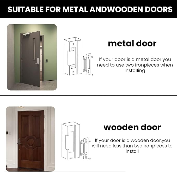2026 Upgraded ANSI Standard Heavy Duty Electric Door Strike Lock - Image 4