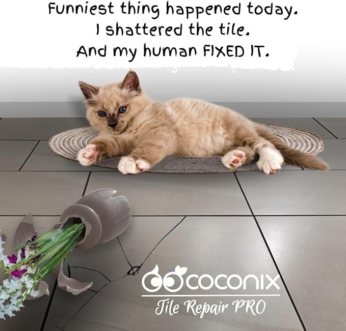 Coconix Tile & Stone Repair Kit | Fix Cracks, and Scratches on Bathtubs - Image 9