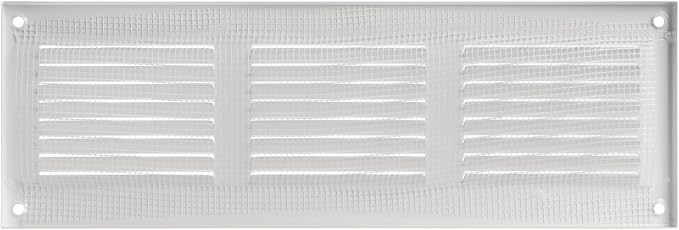 12 x 4 Inch White Galvanized Steel Return Air Register Vent Cover, AC Vent Cover - Image 6