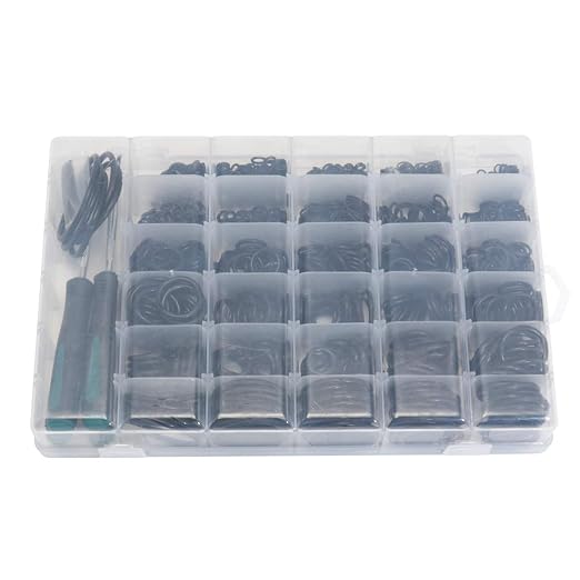 KOOTANS 32Size 1225Pcs Metric Nitrile Rubber O Rings Assortment Kit + 4pcs - Image 8