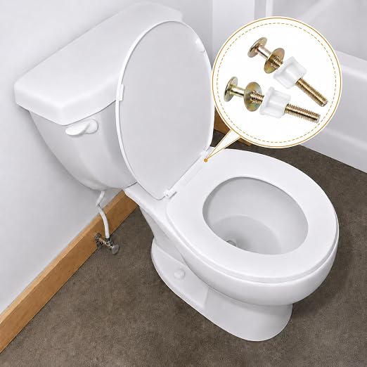 A.I.FORCE Toilet Seat Screws, Toilet Seat Bolts, Hinge Bolts & Nuts - Image 6