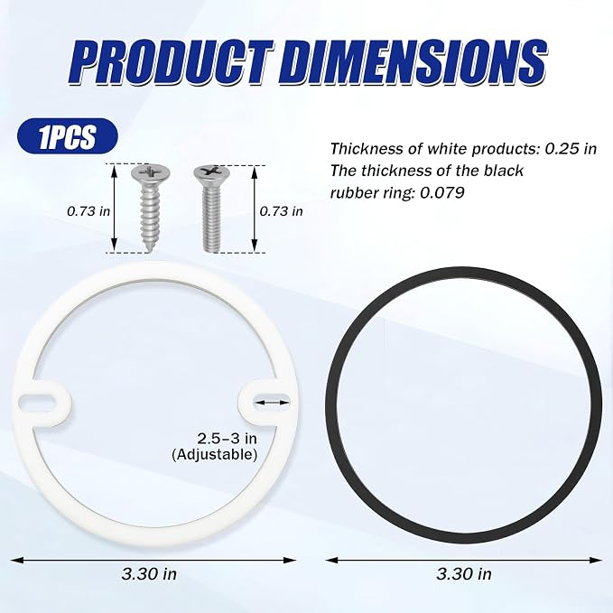 Drain Height Extension Kit, Universal Fit - Image 3