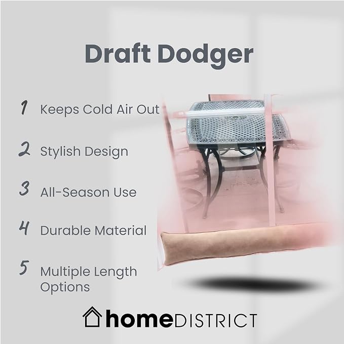 Home District Door Draft Stopper - Image 3