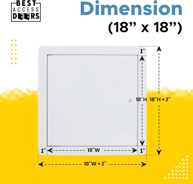 Best 18" x 18" Drywall Access Panel - Image 3