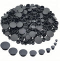 360 PCS 9 Sizes Plastic Hole Plugs Flush Type Hole Plugs Snap in Locking Hole by Golderaccess