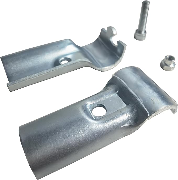 6 PCS End Rail Clamps Pipe T Clamp Fit - Image 4