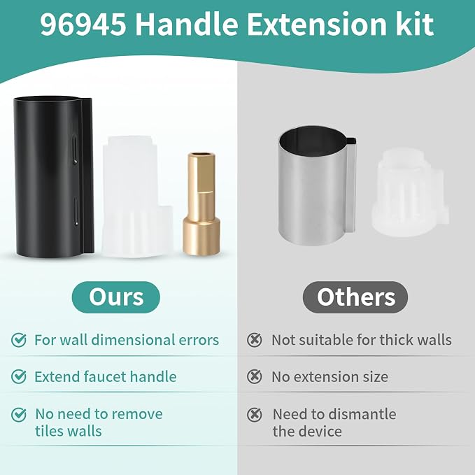 96945 Shower Extension Kit Replacement Compatible - Image 7