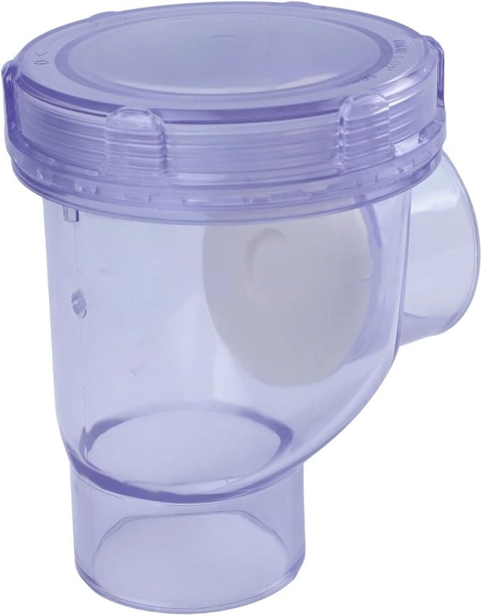 Backwater Prevention Check Valve, PVC Drainage Backflow Preventer - Image 3