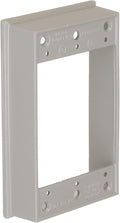 Hubbell-Raco 5406-0 Weatherproof Extension Box, 1 Gang, 18.3 Cu-in X 4-1/2 in L by BELL
