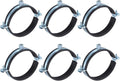 uxcell 6 Pcs Split Ring Pipe Hanger, 110mm/4.3inch Adjustable Pipe Bracket by uxcell
