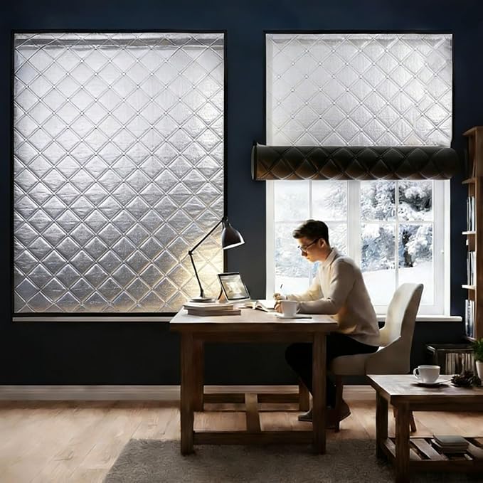 Window Insulation kit for Winter 24" 38" 47" 36" 52" Heavy Cotton Insulated - Image 6