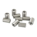 10Pcs Thread Adapter Sleeve Reducing Nut, M8 M to M5 F, 15mm Length | M8 x 1.25 by HIPICCO