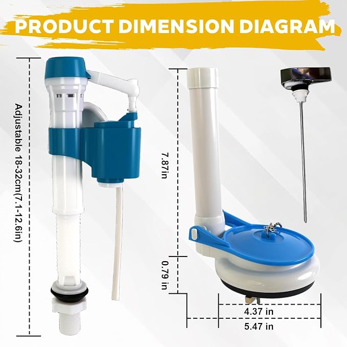 3-Inch Flush Valve Replacement Kit - Image 5