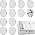 12PCS 3/4'' Seal Electrical Box Knockout, Knockout Plugs Round Steel Removable by Unknown