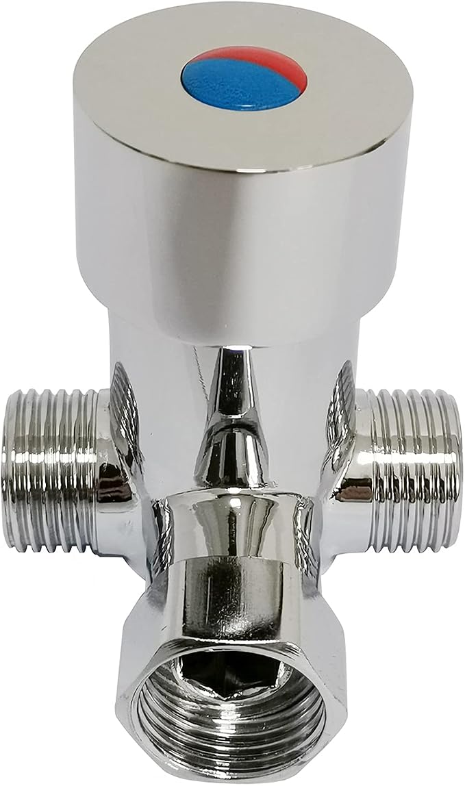 Hot & Cold Water Mixing Valve Temperature Control Mixer - Image 2