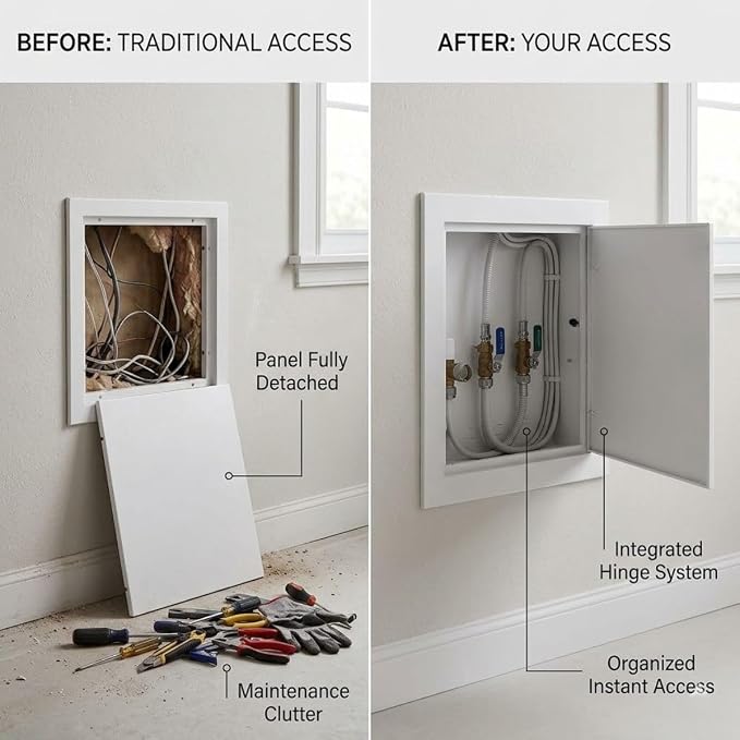 Access Panel 150x225 mm, Magnetic Inspection Hatch - Image 7