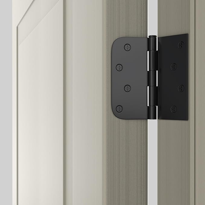 18 Pack goldenwarm 4in Black Door Hinges Interior Door Hinges Black Matte 4 x 4 - Image 7