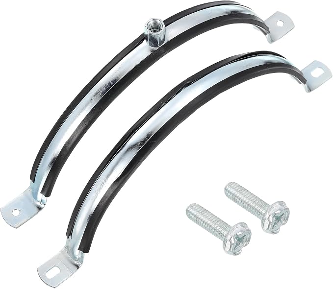 uxcell 6 Pcs Adjustable Pipe Bracket Clamp - Image 3