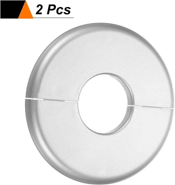 HARFINGTON 2pcs Wall Split Flange 33.5mm/1.3" Self-Adhesive Plumbing Cover - Image 3
