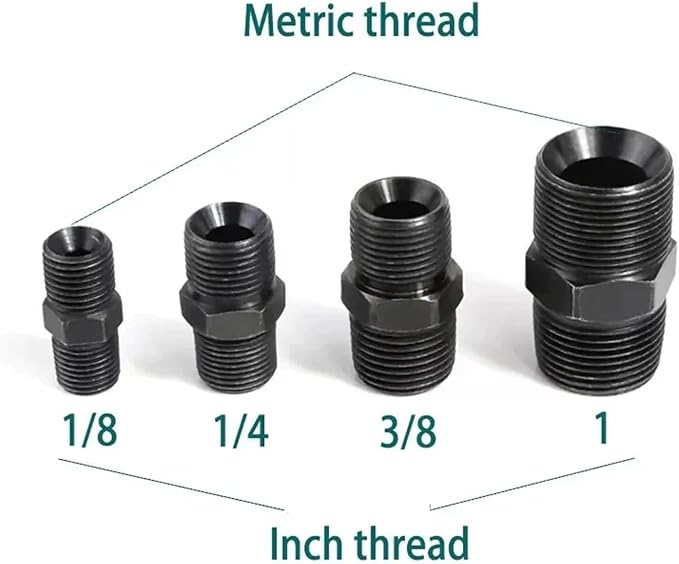 Oil Tubing Joints Carbon Steel Inch Taper Thread BSP 1/8" 1/4" 3/8" 1/2" to - Image 6