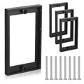 4 Pcs 1/2" Single Gang Box Extender Electrical Box Extender by Unknown