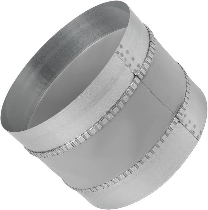 Vent Systems 8" Inch Flexible Vibration-Reducing Female Fit Duct Connector – - Image 6
