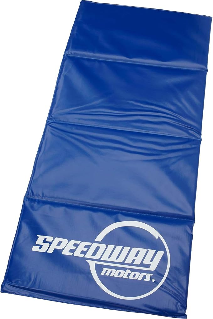 Black Vinyl Standard Track/Work Mat, 23 x 50 Inches - Image 3