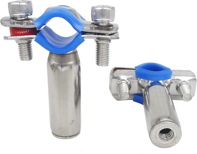 Stainless Steel Adjustable Pipe Clamp Bracket - Image 2