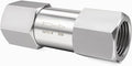 ChillWaves 304 Stainless Steel In-Line Split Check Valve 1/4" NPT Female Thread by VisittheCHILLWAVES