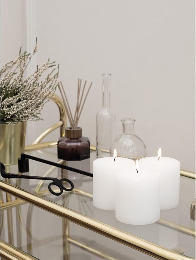 3x3 Pillar Candles Set of 3 - Image 5