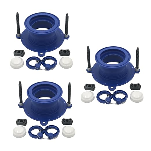 One N Done Toilet Flange Repair Kit – Complete Toilet Wax Ring Replacement Kit by One-N-Done