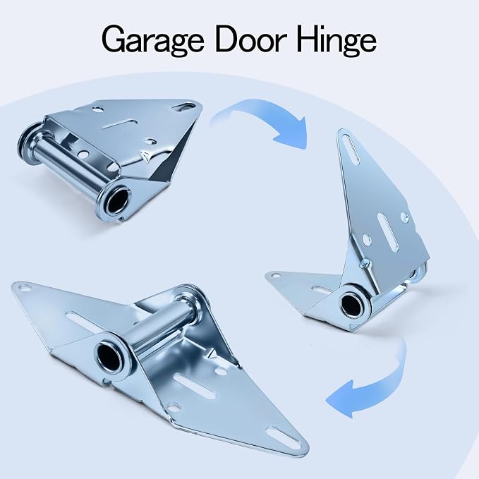 2-Pack Garage Door Hinges #1 | 14ga galvanized steel; rust-resistant, - Image 5
