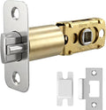 Adjustable Deadlatch 2-3/8'' or 2-3/4'', Adjustable Door Latch Entry Door Lock by Vin+Beauty