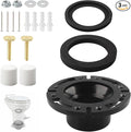 RV Toilet Seal and 3" Socket Floor Flange Kit by Unknown